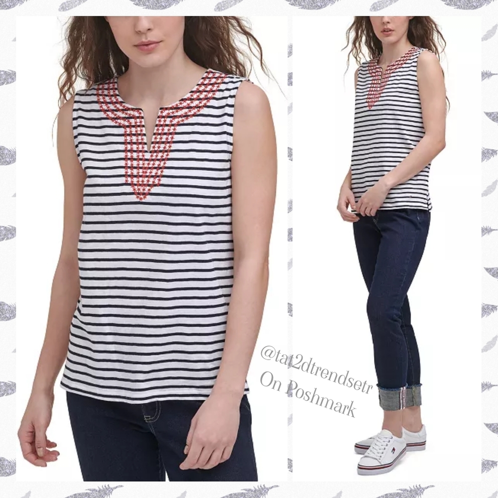 Tommy Hilfiger Stars & Stripes Cotton Tank